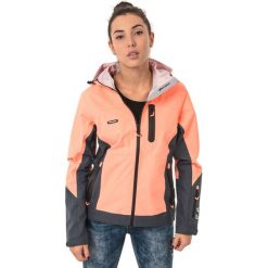 Kurtki sportowe damskie: ELBRUS Kurtka damska MILEY WO'S FLUO PEACH/MIDNIGHT GREY/BLACK r. S