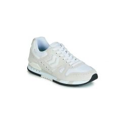 Buty Hummel MARATHONA GBW. Białe trampki i tenisówki damskie Hummel, bez wzorów, bez zapięcia. Za 370,30 zł.