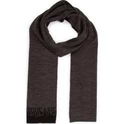 Szal Trussardi Jeans Knit Scarf Porta Logo Mistolana 57Z00143. Szare szaliki męskie Trussardi Jeans, bez wzorów, z jeansu. W wyprzedaży za 129,00 zł.
