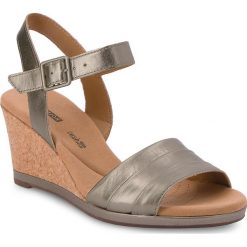 Rzymianki damskie: Sandały CLARKS – Lafley Aletha 261334764 Pewter Metallic