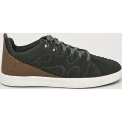 Jack Wolfskin - Buty Auckland Low. Szare buty sportowe męskie Jack Wolfskin, ze skóry, na sznurówki. W wyprzedaży za 269,90 zł.