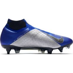 Buty piłkarskie Nike Phantom Vsn Elite Df Sg Pro Ac M AO3264-400. Niebieskie buty sportowe męskie Nike, z materiału, na sznurówki, do piłki nożnej. W wyprzedaży za 1039,00 zł.
