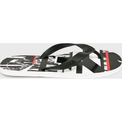 Reebok - Japonki. Czarne japonki męskie marki Reebok, z gumy. Za 69,90 zł.
