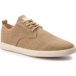 Półbuty CLAE - Ellington Textile CLA01275 Tan Hemp Canvas. Pomarańczowe półbuty męskie marki Clae, na co dzień, bez wzorów, z materiału, bez zapięcia. Za 329,00 zł.