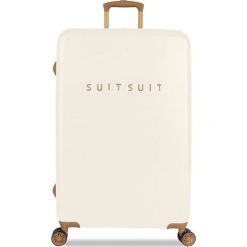 SuitSuit Walizka podróżna TR-7104/3-L - Fab Seventies Antique White. Białe walizki Suitsuit, bez wzorów, eleganckie. Za 747,00 zł.