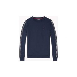 Bluzy Tommy Hilfiger UM0UM00705 TRACK TOP. Niebieskie bluzy męskie TOMMY HILFIGER, xl, bez wzorów, bez kołnierzyka, bez rękawów, bez kaptura. Za 245,48 zł.