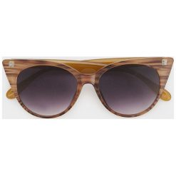 Parfois - Okulary. Pomarańczowe okulary przeciwsłoneczne damskie Parfois. Za 49,90 zł.