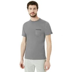 OAKLEY Koszulka T-shirt męska METHOD SS SOLID. Koszulki męskie Oakley, m, bez wzorów, bez kołnierzyka, bez rękawów. Za 129,00 zł.