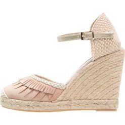 Buty damskie: mint&berry Sandały na obcasie dusty