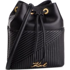 Torebka KARL LAGERFELD - 91KW3065 Black. Czarne torebki klasyczne damskie KARL LAGERFELD, bez wzorów, ze skóry, bez dodatków. W wyprzedaży za 799,00 zł.