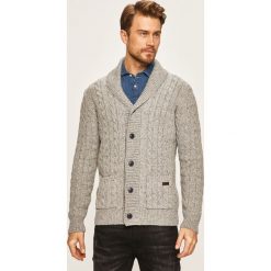 Pepe Jeans - Kardigan Matt. Szare swetry męskie Pepe Jeans, s, bez wzorów, z bawełny. Za 399,90 zł.