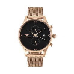 Zegarek Vendetta Zegarek męski EAST HARLEM ROSE GOLD/BLACK VE1008 uniwersalny. Czerwone zegarki męskie Vendetta. Za 503,10 zł.