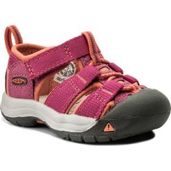 Sandały KEEN - Newport H2 1014736 Very Berry/Fusion Coral. Różowe sandały dziewczęce marki Keen, z tworzywa sztucznego, bez zapięcia. W wyprzedaży za 139,00 zł.