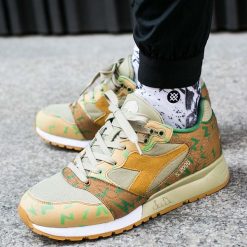 Buty Diadora S8000 Italia "Japanese Military Camo" (171834-25126). Zielone halówki męskie Diadora, z materiału. Za 418,99 zł.