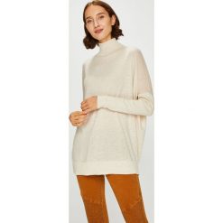 Answear - Sweter. Szare golfy damskie ANSWEAR, l, z dzianiny, z krótkim rękawem. W wyprzedaży za 129,90 zł.