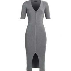 Sukienki: Storm & Marie Sukienka dzianinowa dark gray melange
