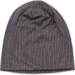 Czapka damska beanie Srebrna trawa szara. Szare czapki zimowe damskie Art of Polo. Za 32,73 zł.
