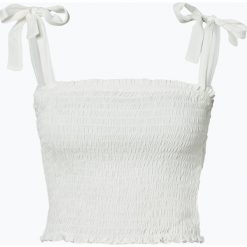 Review - Top damski, biały. Białe topy damskie Review, s, bez wzorów, bez kołnierzyka. Za 49,95 zł.