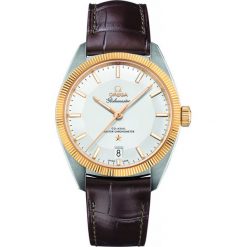 ZEGAREK OMEGA CONSTELLATION GLOBEMASTER 130.23.39.21.02.001. Białe zegarki męskie marki OMEGA, złote. Za 32100,00 zł.