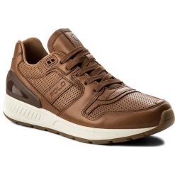 Sneakersy POLO RALPH LAUREN - Train100 809674774005 Polo Tan. Pomarańczowe sneakersy męskie Polo Ralph Lauren, bez zapięcia. W wyprzedaży za 399,00 zł.