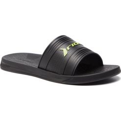 Klapki RIDER - Liberty Ad 82577 Black/Green 21675. Czarne klapki męskie Rider. W wyprzedaży za 79,00 zł.