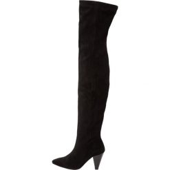 Buty zimowe damskie: Topshop BOXER SUEDE HL BT Muszkieterki black