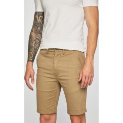 Levi's - Szorty 502. Brązowe spodenki i szorty męskie Levi's®, s, bez wzorów, z elastanu, casualowe. Za 199,90 zł.