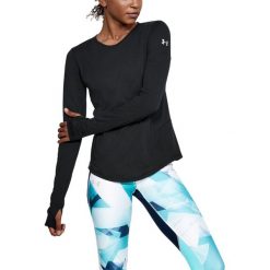 Bluzy sportowe damskie: Under Armour Bluza damska THREADBORNE SWFT LS czarna r. M (1318422-001)