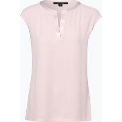 Comma - T-shirt damski, różowy. Różowe t-shirty damskie comma, bez wzorów, z szyfonu, bez kołnierzyka. Za 199,95 zł.