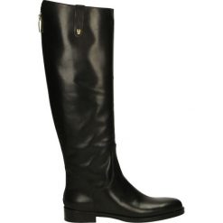 Kozaki - 2064 NAT NERO. Czarne buty zimowe damskie marki Venezia, ze skóry. Za 379,00 zł.