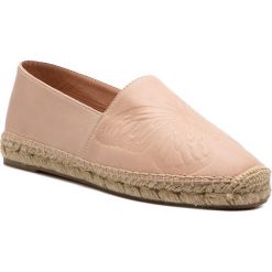 Espadryle TWINSET - Espadrillas 191TCT05A Nougat 00519. Brązowe espadryle damskie Twinset, bez wzorów, ze skóry, bez obcasa, na płaskiej podeszwie. W wyprzedaży za 409,00 zł.
