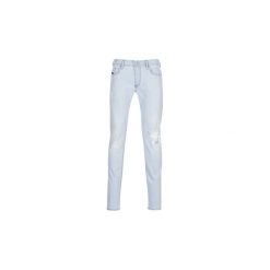 Jeansy skinny Diesel SLEENKER. Niebieskie jeansy męskie Diesel, m, bez wzorów. Za 631,20 zł.