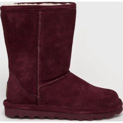 Bearpaw - Śniegowce Elle Short. Brązowe śniegowce damskie Bearpaw, z materiału. W wyprzedaży za 359,90 zł.