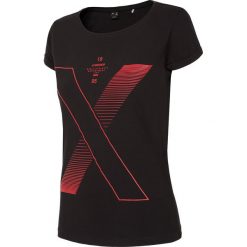 T-shirty damskie: T-shirt damski TSD210 – czarny