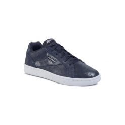 Reebok CMPLT CLN LX DV6831 Granatowy. Niebieskie buty sportowe damskie Reebok, bez wzorów, ze skóry, sportowe. Za 249,99 zł.