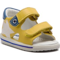 Sandały NATURINO - Falcotto By Naturino 0011500778.01.1G06 Giallo/Bianco. Żółte sandały dziewczęce marki Naturino, ze skóry. Za 339,00 zł.