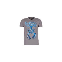T-shirty z krótkim rękawem Petrol Industries GERTUS. Szare t-shirty męskie marki Petrol Industries, s, bez wzorów, bez kołnierzyka, krótkie. Za 87,20 zł.