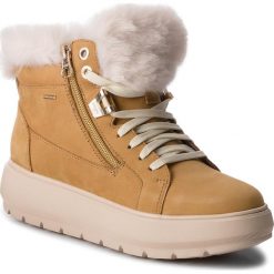 Sneakersy GEOX - D Kaula B Abx D D84AWD 00032 C5046 Biscuit. Żółte sneakersy damskie Geox, z materiału. Za 629,00 zł.