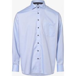 Eterna Comfort Fit - Koszula męska – niewymagająca prasowania, niebieski. Niebieskie koszule męskie Eterna Comfort Fit, m, bez wzorów, z materiału, eleganckie, bez kołnierzyka, bez rękawów. Za 199,95 zł.