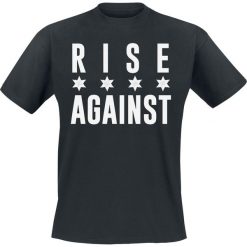T-shirty męskie: Rise Against Chicago White T-Shirt czarny