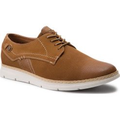 Półbuty męskie: Półbuty GINO LANETTI – MYL8112-14 Camel