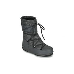 Śniegowce Moon Boot MOON BOOT MID NYLON WP. Szare śniegowce damskie Moon Boot, z nylonu, bez zapięcia. W wyprzedaży za 584,10 zł.