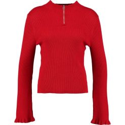 Swetry klasyczne damskie: one more story Sweter rot