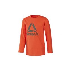 T-shirty z długim rękawem Dziecko Reebok Sport Koszulka Boys Elements Longsleeve. Pomarańczowe t-shirty chłopięce marki Reebok Sport, z długim rękawem. Za 79,95 zł.