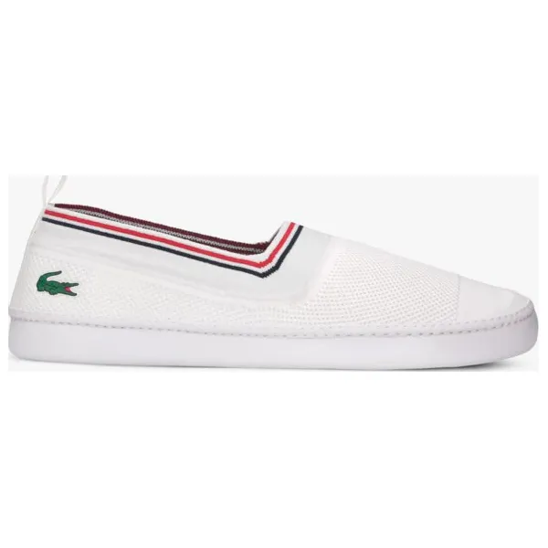 Lacoste L.ydro 119 1 Cma buty męskie, biały, rozmiar 42,5. Białe buty sportowe męskie Lacoste, z tkaniny, z paskami. W wyprzedaży za 237,99 zł.