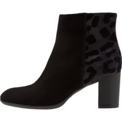 Lamica ENI Ankle boot nero. Czarne botki damskie na zamek Lamica, z materiału. Za 639,00 zł.