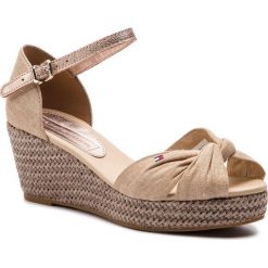 Espadryle TOMMY HILFIGER - Iconic Elba Metallic Canvas FW0FW04079 Desert Sand 932. Espadryle damskie TOMMY HILFIGER. W wyprzedaży za 319,00 zł.