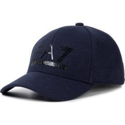 Czapka z daszkiem EA7 Emporio Armani 275889 9A503 02836. Niebieskie czapki męskie EA7 Emporio Armani, bez wzorów. W wyprzedaży za 199,00 zł.