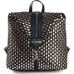 Plecak Love Moschino. Żółte plecaki damskie Love Moschino, bez wzorów, ze skóry ekologicznej. Za 1039,00 zł.