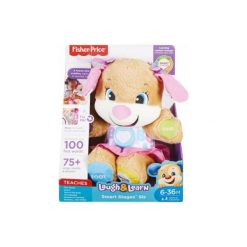 Maskotka interaktywna Siostrzyczka Szczeniaczka, Poziomy nauki + EKSPRESOWA DOSTAWA W 24H. Szare przytulanki i maskotki Fisher Price. Za 117,55 zł.